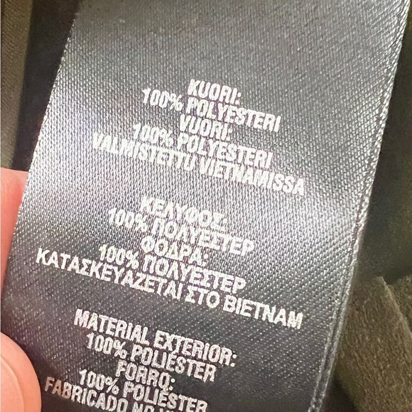 Ted Baker London Olive Tie Waist Paper Bag Trouser Shorts - Size 0 (27") - Picture 11 of 13